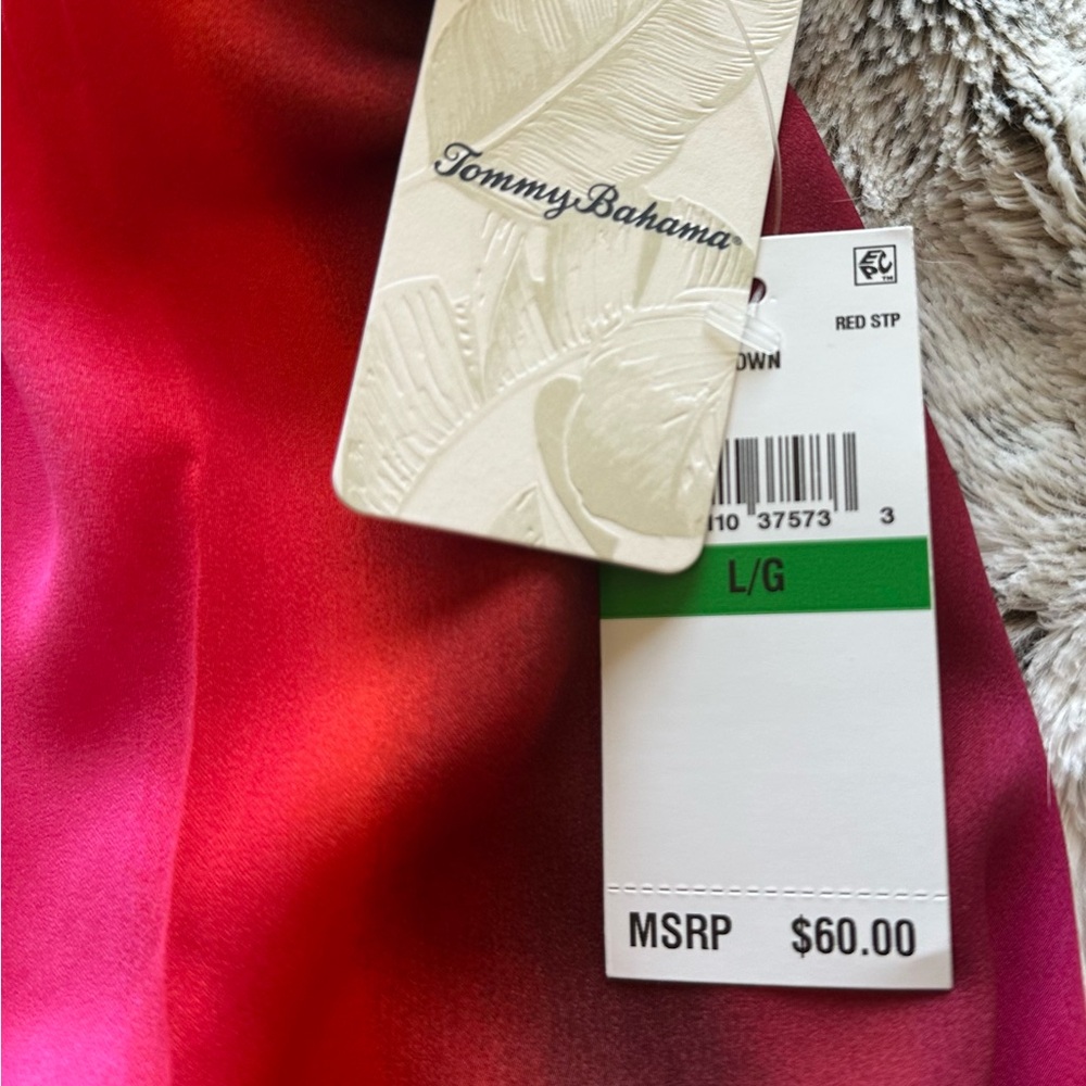 Tommy Bahama Satin Nightgown - Picture 2 of 6